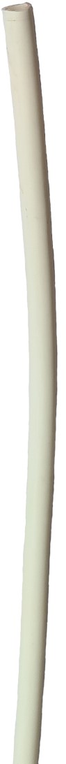 Fiber-rør hvitt 3,5-5mm innvendig HFFH